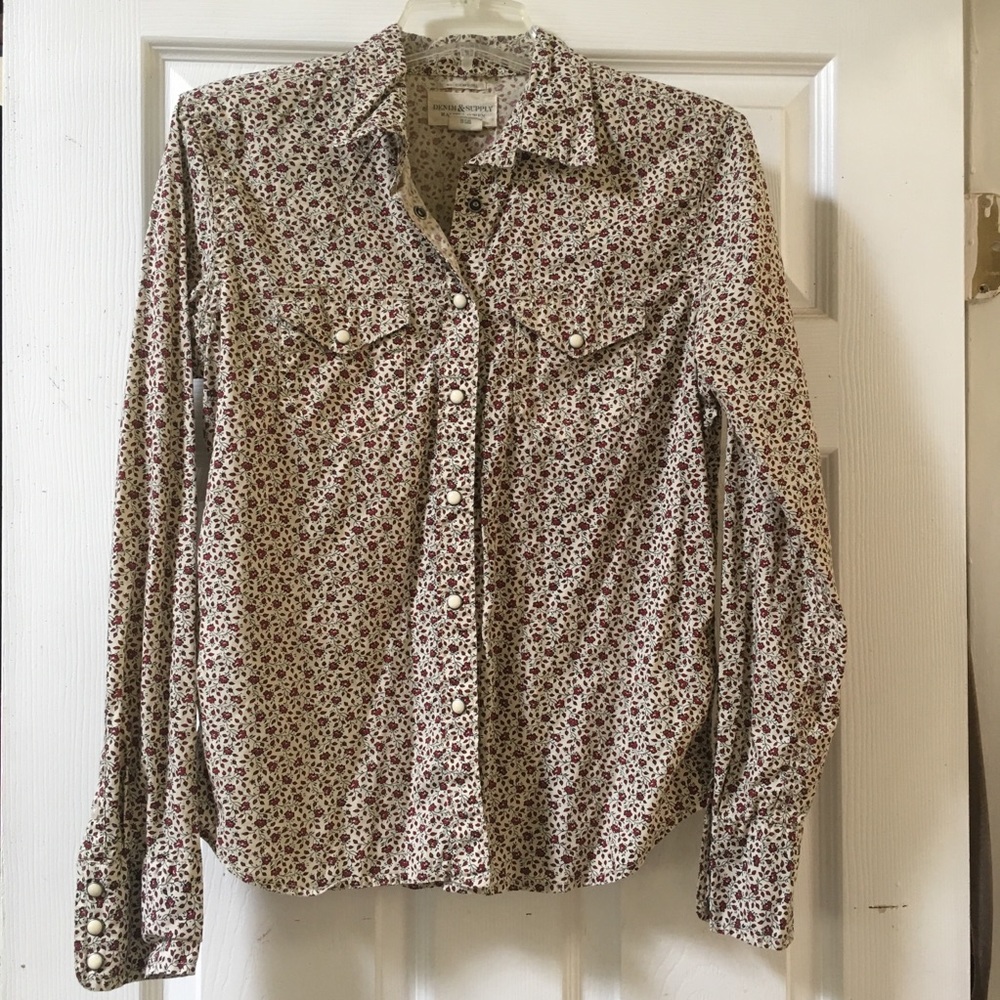 Ralph Lauren denim and supply cowgirl shirt small